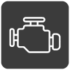 Ícono de motor